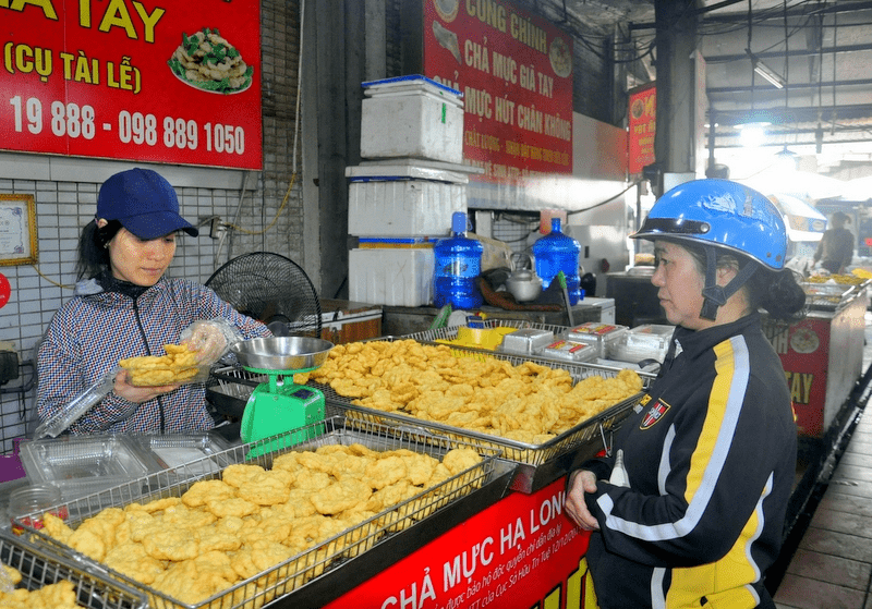 địa chỉ bán chả mực ở Hạ Long